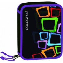 PLUMIER ESCOLAR ALPINO GRANDE DOBLE CREMALLERA COLORFUL