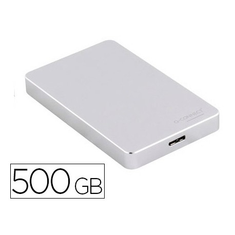 DISCO DURO Q-CONNECT 3 " EXTERNO 500GB USB 3.0