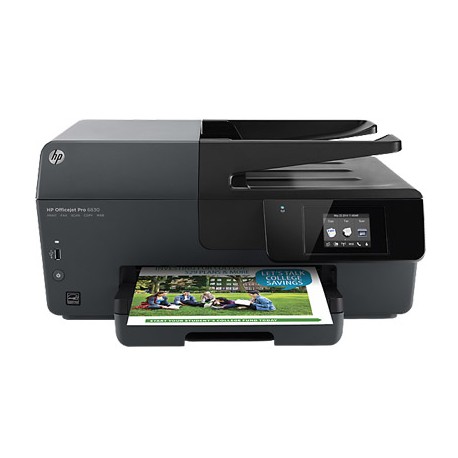 EQUIPO MULTIFUNCION HP OFFICEJET PRO 6830 18 PPM NEGRO 10 PPM COLOR COPIADORA ESCANER FAX IMPRESORA
