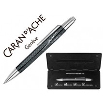 BOLIGRAFO CARAN D'ACHE ALCHEMIX SOLAR IMPULSE CUERPO ALUMINIO CON ESTUCHE PUNTA MEDIA