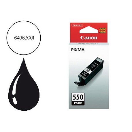INK-JET CANON PGI-550 PIXMA MG 5450 / IP7250 / MG6350 NEGRO -300 PAG-