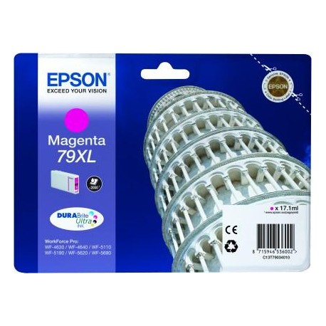 INK-JET EPSON 79XL 900P WF 4630 / 4640 / 5110 / 5620 / 5690 / 5690 MAGENTA -2.000 PAG-