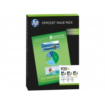 PACK INK-JET HP 935XL OJP 6230 / 6830 AMARILLO CIAN MAGENTA NEGRO -1.200 PAG-
