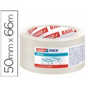 CINTA ADHESIVA TESA TRANSPARENTE BASIC 66 MT X 50 MM PARA EMBALAJE