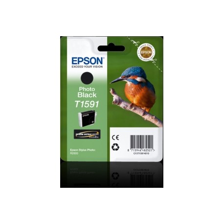 INK-JET EPSON T1591 STYLUS PHOTO R2000 NEGRO -500 PAG-