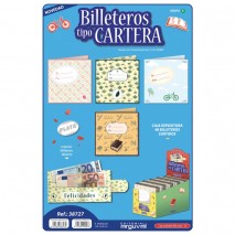 SOBRE BILLETERO ARGUVAL CARTERA PLATA