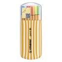 ROTULADOR STABILO PUNTA DE FIBRA POINT 88 ZEBRUI ESTUCHE DE 20 COLORES SURTIDOS