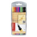 ROTULADOR STABILO PUNTA DE FIBRA POINT 88 ESTUCHE DE 10 COLORES SURTIDOS