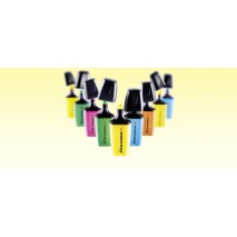 ROTULADOR STABILO BOSS MINI FLUORESCENTE EXPOSITOR BOMBONERA DE 50 UNIDADES COLORES SURTIDOS