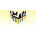 ROTULADOR STABILO BOSS MINI FLUORESCENTE EXPOSITOR BOMBONERA DE 50 UNIDADES COLORES SURTIDOS