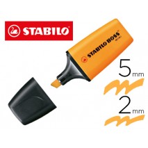 ROTULADOR STABILO BOSS FLUORESCENTE MINI NARANJA