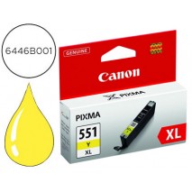 INK-JET CANON CLI-551 XL IP7250 / MG5450 / MG6350 AMARILLO