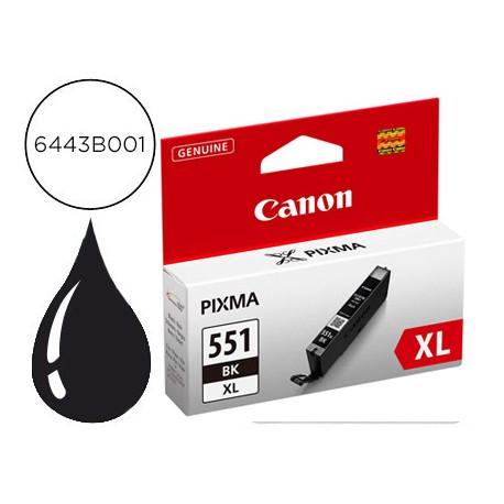 INK-JET CANON CLI-551 XL MG5450 / IP7250 / MG6350 NEGRO