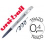 BOLIGRAFO UNI-BALL ROLLER UF-220 BORRABLE 0,7 MM TINTA GEL NEGRO
