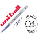 BOLIGRAFO UNI-BALL ROLLER UF-220 BORRABLE 0,7 MM TINTA GEL VIOLETA