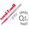 BOLIGRAFO UNI-BALL ROLLER UF-220 BORRABLE 0,7 MM TINTA GEL ROSA