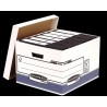 CAJON FELLOWES CARTON RECICLADO PARA ALMACEN. DE ARCHIVO CAPACIDAD 4 CAJAS DE ARCHIVO TAMAÑO FOLIO