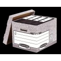 CAJON FELLOWES CARTON RECICLADO PARA ALMACEN. DE ARCHIVO CAPACIDAD 4 CAJAS DE ARCHIVO TAMAÑO DIN A4