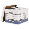 CAJON FELLOWES CARTON RECICLADO PARA ALMACENAMIENTO DE ARCHIVO CAPACIDAD 4 CAJAS DE ARCHIVO TAMAÑO D