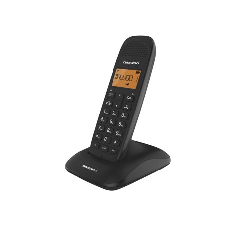 TELEFONO DAEWOO DTD-1300 PANTALLA RETROILUMINADA MANOS LIBRES IDENTIFICACION DE LLAMADAS COLOR NEGRO