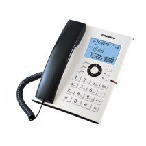 TELEFONO DAEWOO DTC-370 TECLAS GRANDES PANTALLA RETROILUMINADA IDENTIFICACION DE LLAMADAS COLOR NEGR