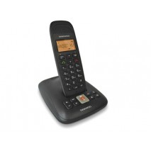 TELEFONO DAEWOO DTD-2100 CON CONTESTADOR PANTALLA RETROILUMINADA MANOS LIBRES COLOR NEGRO