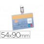IDENTIFICADOR CON PINZA GIRATORIA DURABLE HORIZONTAL PVC 54X90 MM