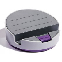 SOPORTE PARA TABLET DURABLE VARICOLOR SMART OFFICE DOS ANGULOS POSICIONAMIENTO COLOR GRIS/MORADO 145