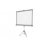 PANTALLA NOBO MURAL PARA PROYECCION BLANCO MATE CON TRIPODE 1750X1325 MM
