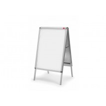 CABALLETE PARA POSTER NOBO ALUMINIO DOBLE CARA DIN A1 CON CANTONERAS 59,4X84,1X65,1 CM