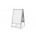 CABALLETE PARA POSTER NOBO ALUMINIO DOBLE CARA DIN A1 CON CANTONERAS 59,4X84,1X65,1 CM