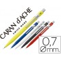 PORTAMINAS CARAN D'ACHE 844 0,7 MM CAJA 10 UNIDADES 2 AMARILLOS 2 AZULES 2 BLANCOS 2 NEGROS Y 2 ROJO