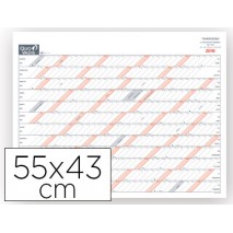 PLANNING SOBREMESA QUO VADIS ANUAL HORIZONTAL 55X43 CM