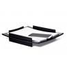 BANDEJA SOBREMESA CEP GAMA DIAMOND PLASTICO NEGRA 336X275X60 MM