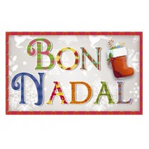 ETIQUETA ARGUVAL BON NADAL MODELO 128 ROLLO DE 250 ETIQUETAS
