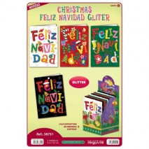 FELICITACION DE NAVIDAD ARGUVAL FELIZ NAVIDAD GLITER