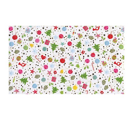 PAPEL REGALO ARGUVAL NAVIDAD TURNOWSKY 3 50X70 CM