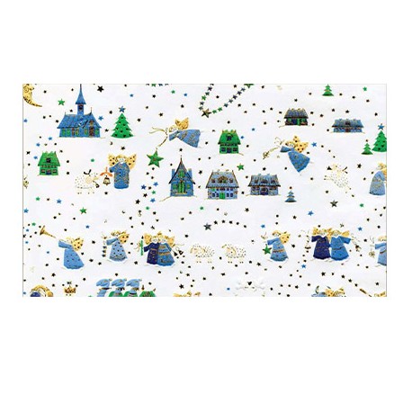 PAPEL REGALO ARGUVAL NAVIDAD TURNOWSKY 14 50X70 CM