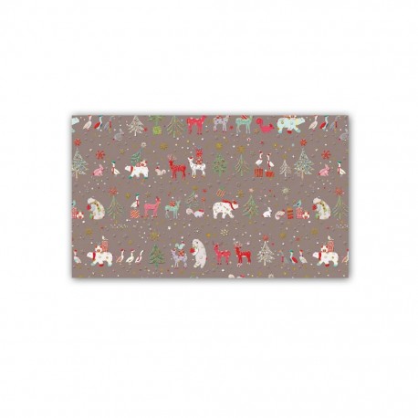 PAPEL REGALO ARGUVAL NAVIDAD TURNOWSKY 16 50X70 CM