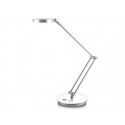 LAMPARA DE OFICINA CEP ACERO Y ALUMINIO BASE GRIS METAL/BRAZO GRIS METAL TACTIL CON ESPEJO 170 MM DI