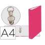 CARPETA DE 2 ANILLAS 30MM REDONDAS EXACOMPTA DIN A4 CARTON FORRADO ROSA