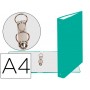 CARPETA DE 2 ANILLAS 30MM REDONDAS EXACOMPTA DIN A4 CARTON FORRADO VERDE