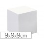 TACO PAPEL QUO VADIS ENCOLADO BLANCO 680 HOJAS 100% RECICLADO 90 G/M2 90X90X90 MM