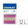 LAPICES CERA MANLEY UNICOLOR LILA N§ 39 CAJA DE 12