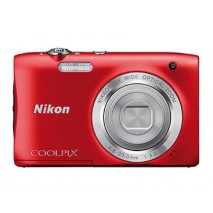 CAMARA DIGITAL NIKON COOLPIX S2900 ROJA 20,1 MPX ZOOM OPTICO 5X GRABA VIDEO HD 720P BATERIA LITIO CO