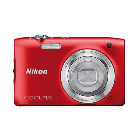 CAMARA DIGITAL NIKON COOLPIX S2900 ROJA 20,1 MPX ZOOM OPTICO 5X GRABA VIDEO HD 720P BATERIA LITIO CO