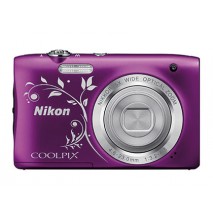 CAMARA DIGITAL NIKON COOLPIX S2900 MORADA 20,1 MPX ZOOM OPTICO 5X GRABA VIDEO HD 720P BATERIA LITIO