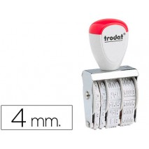FECHADOR TRODAT 1010 DE 4 MM -TEXTO PORTUGUES