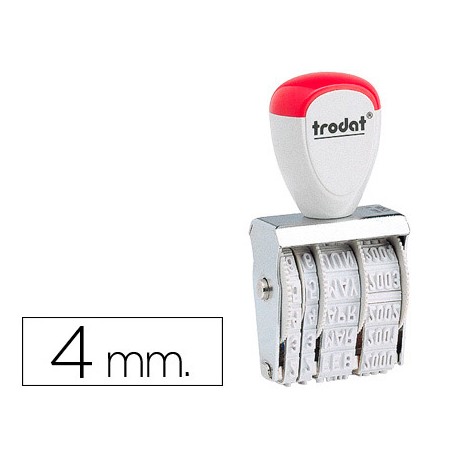 FECHADOR TRODAT 1010 DE 4 MM -TEXTO PORTUGUES