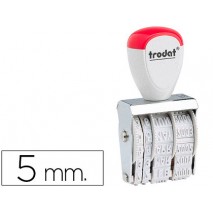 FECHADOR TRODAT 1020 DE 5 MM -TEXTO PORTUGUES